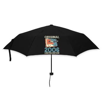 2006 Anniversaire 20 ans Vintage 20e Anniversaire - Parapluie standard - noir - Devant