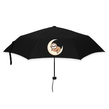 Moon Sleep Sloth - Umbrella (small) - black - Front