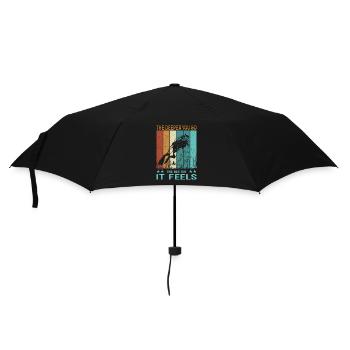 DIVE Diver Outfit - Scuba Diving Retro Look - Umbrella (small) - black - Front