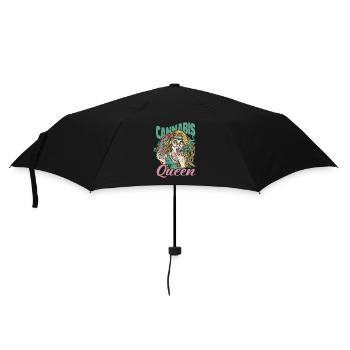 Cannabis Queen Outfit - Umbrella (small) - black - Front