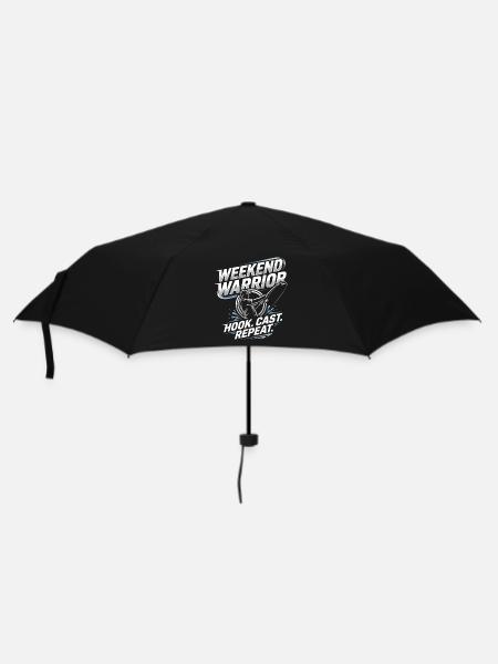 Répétition du pêcheur du Weekend Warrior Hook Cast - Parapluie standard - noir