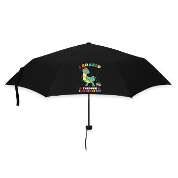  Kindergarten Outfit Dinosaur Costume - Umbrella (small) - black - Front