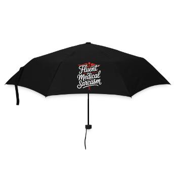 ICU Nurse Fluent In Medical Sarcasm Rapid Response - Umbrella (small) - black - Front