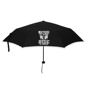 Hurlement bruyant Roulez fier Passe-temps - Parapluie standard - noir - Devant
