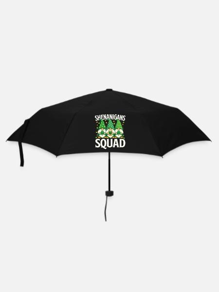 Shenanigans-Mannschaft St Patrick's Irish - Regenschirm (klein) - Schwarz