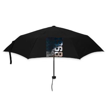 LIMITED EDITION 1968 58 JAHRE 58. GEBURTSTAG - Regenschirm (klein) - Schwarz - Vorne