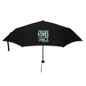 Ce garçon adore les plantes Amoureux des plantes - Parapluie standard - noir - Devant