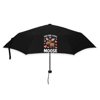 Dictons des orignaux : Cadeau drôle d’orignal - Parapluie standard - noir - Devant