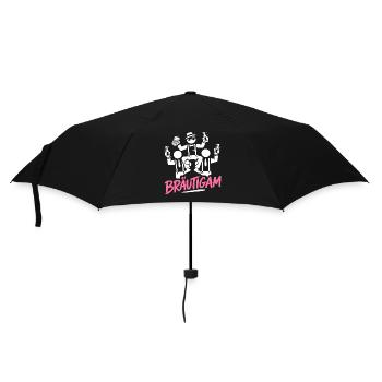 T-shirt du marié Enterrement de vie de garçon Garçons Enterrement de vie de garçon - Parapluie standard - noir - Devant