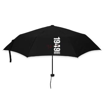 77e anniversaire février 1949 Millésime original - Parapluie standard - noir - Devant