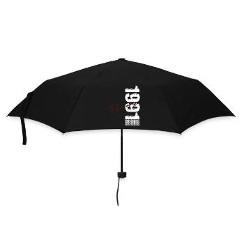 35e anniversaire février 1991 Millésime original - Parapluie standard - noir - Devant