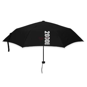 26e anniversaire février 2000 Millésime original - Parapluie standard - noir - Devant