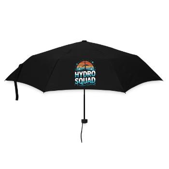 Hydro Squad Renewable Energy Hydropower - Umbrella (small) - black - Front