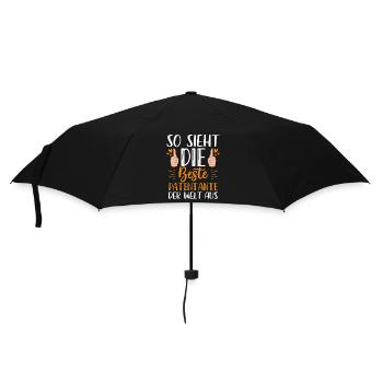 Voilà à quoi ressemble la meilleure marraine du monde - Parapluie standard - noir - Devant