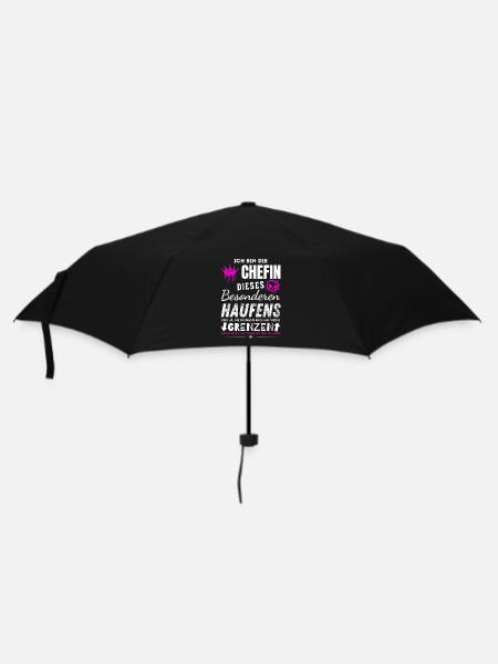 Chefin dieses besonderen Haufens Chefin Geschenke - Umbrella (small) - black