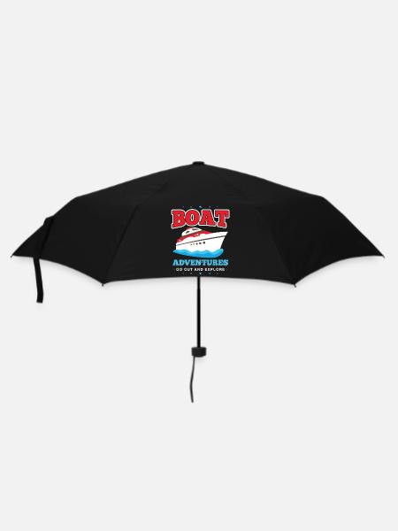 Bootabenteuer Entdecke Meer - Regenschirm (klein) - Schwarz