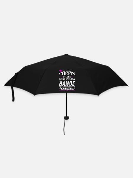 Chefin dieser Eingespielten Bande Chefin Geschenke - Umbrella (small) - black