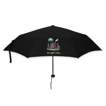 Sandbox Mode IRL | Tiny House Lifestyle - Umbrella (small) - black - Front