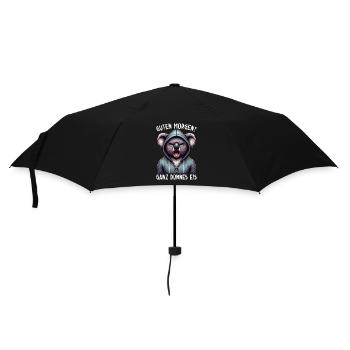 Guten Morgen Ganz Dünnes Eis Koala Schlafmützen - Umbrella (small) - black - Front
