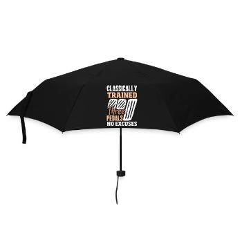 Voiture manuelle, entraînée classiquement - Parapluie standard - noir - Devant