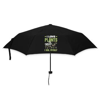 J’adore Plant Lover Plants Plants Succulent Garden - Parapluie standard - noir - Devant