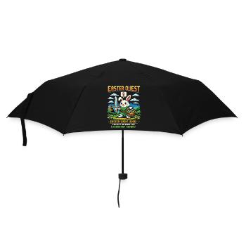 Easter Quest Pixelbunny – Collect Eggs 2026 - Umbrella (small) - black - Front