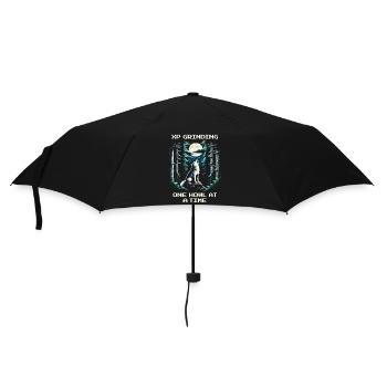 XP farmen mit jedem Heulen | Wolf Spirit - Regenschirm (klein) - Schwarz - Vorne