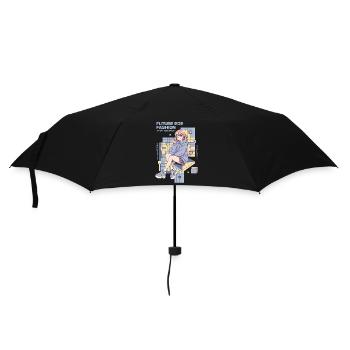 Future Pop Fashion Kawaii Generation K-Pop Anime - Umbrella (small) - black - Front