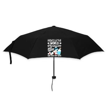 Proud Pharmacist Pharmacy Technician - Umbrella (small) - black - Front