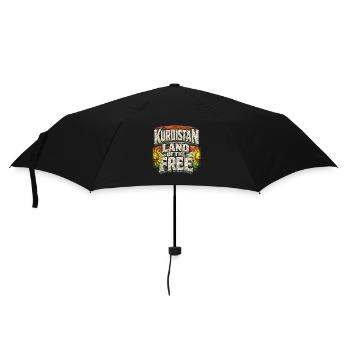 Kurdistan Land Of The Free Kurd Kurds - Umbrella (small) - black - Front