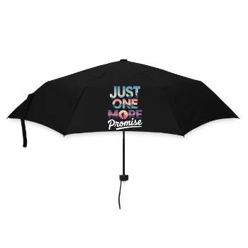 Just One More Promise - Hiking Retro - Umbrella (small) - black - Front