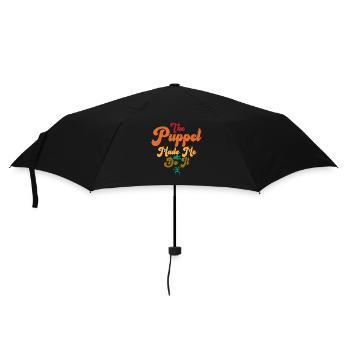The Puppet Made Me Do It - Umbrella (small) - black - Front