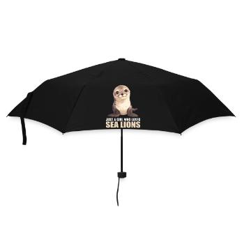 Lions de mer Lion de mer - Parapluie standard - noir - Devant