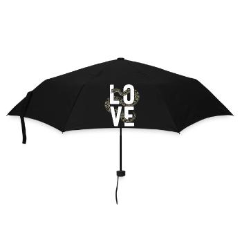King Python Snakes LOVE Terrarium Python - Umbrella (small) - black - Front