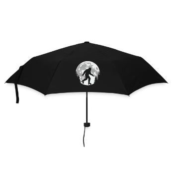 Bigfoot Lune de patinage à roulettes - Parapluie standard - noir - Devant