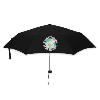 L’appréciation du bénévolat est mon bénévolat habituel - Parapluie standard - noir - Devant