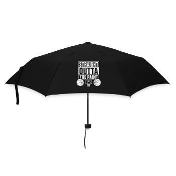 Straight Outta The Paint Basketball Sport - Umbrella (small) - black - Front