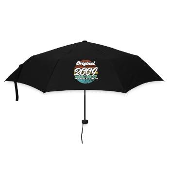 17th Birthday 2009 Boys and Girls Gift - Umbrella (small) - black - Front