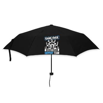 Bachelor Party T-Shirt Men Bachelorette Party - Umbrella (small) - black - Front