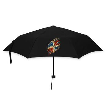 Dominicain - Parapluie standard - noir - Devant