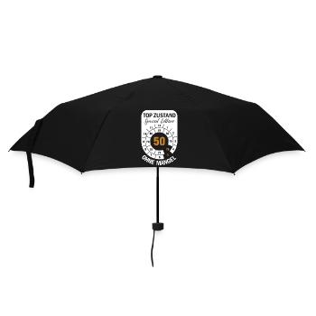 Top Zustand Spezial Edition  50 Jahre 1976 Mai - Regenschirm (klein) - Schwarz - Vorne
