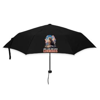 Lemmings Lemming - Umbrella (small) - black - Front