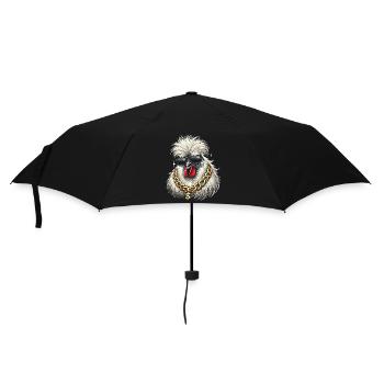 Silk Chicken - Umbrella (small) - black - Front