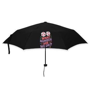 Arnaque, proverbes, jeu de dés, cadeau drôle d’arnaque, - Parapluie standard - noir - Devant