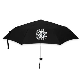 Shooting range at the shooting range, shooting exercises at the - Umbrella (small) - black - Front