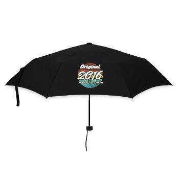 10e anniversaire 2016 cadeau garçons et filles - Parapluie standard - noir - Devant