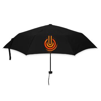 Conception de symboles énergétiques en fitness et technologie - Parapluie standard - noir - Devant
