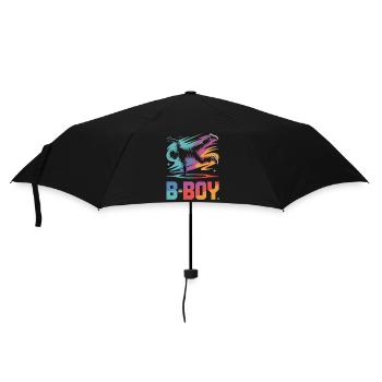 B-Boy Breakdance Streetstyle Breakdancer - Umbrella (small) - black - Front