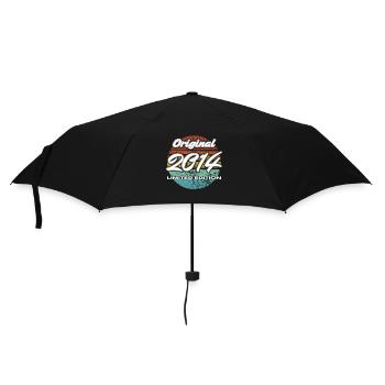 12th Birthday 2014 Boys and Girls Gift - Umbrella (small) - black - Front