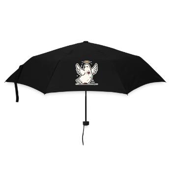 Friedens Taube Heilender Herz - Parapluie standard - noir - Devant